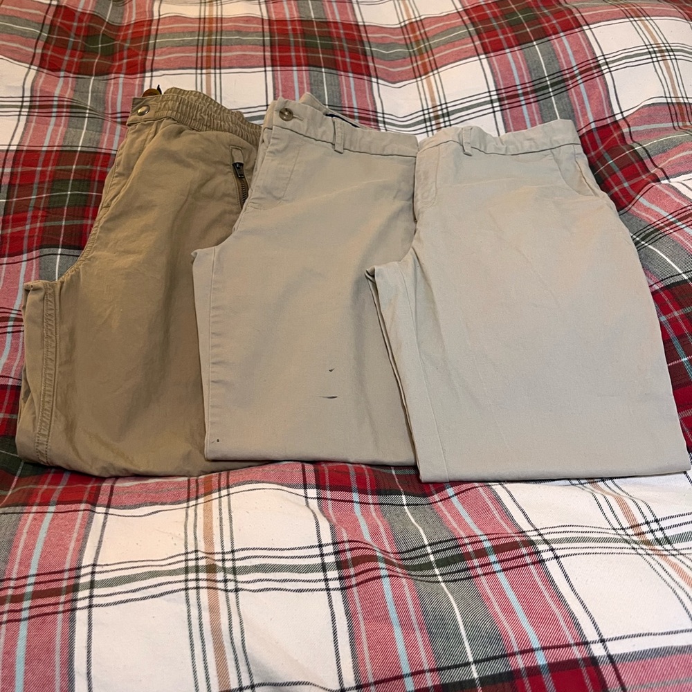 Bundle of boys uniform pants